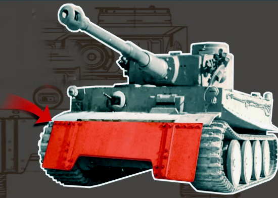 Зачем этот щит тяжелый немецкий танк "Тигр" на ходу выдвигал вперед? (2021)